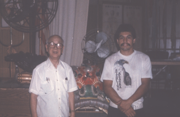 Grandmaster Ark Wong and Master Louie Martinez